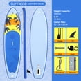 thumbnail image 4 of FunWater Stand Up Paddle Board Ultra-Light Inflatable Paddleboard with SUP Accessories for Adults & Youth of All Skill Levels,Blue, 4 of 6
