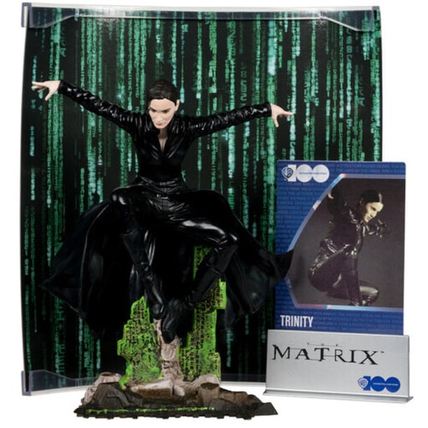 Movie Maniacs The Matrix 6 Inch Static Figure Posed - Trinity
