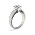 thumbnail image 4 of 1.00 Carat Excellent Round Cut Real Diamond New Design Solitaire Ring for Wedding Solid 18K White Gold Size 11, 4 of 8