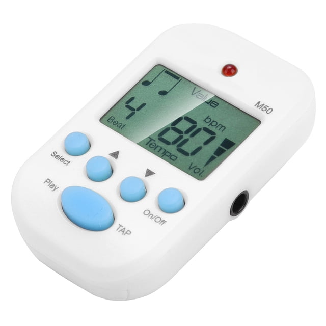 Metronome For Guitar, Digital Metronome Mechanical Metronome Rechargeable LCD Electronic Mini Digital Metronome Portable M65 Metronome with Battery For Guitar Piano