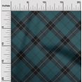 thumbnail image 1 of oneOone Silk Tabby Fabric Tartan Check Print Sewing Fabric BTY 42 Inch Wide, 1 of 4
