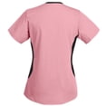 thumbnail image 3 of Soki Hauts de Sarrau pour Femmes en Liquidation T-shirt à Col en V Décontracté, 3 of 3