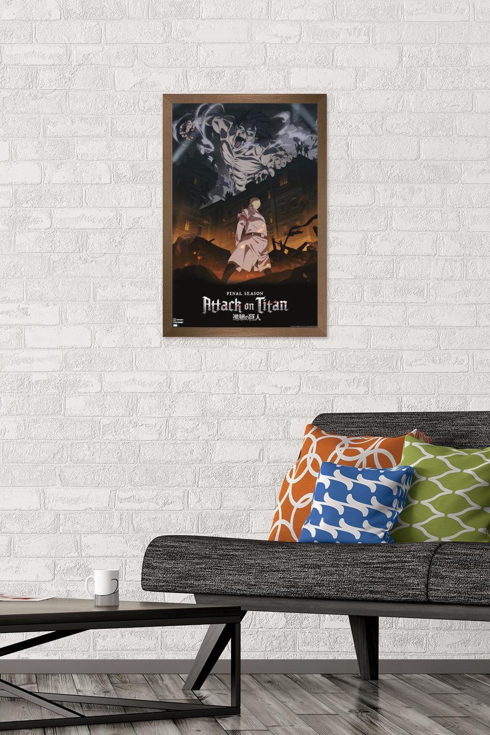 Attack on Titan: Season 4 - Key Visual Wall Poster
