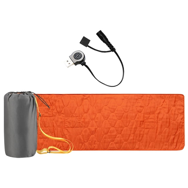 Hearth & Gear 2 USB Multipurpose Heating Pad USB Power Supported Sleeping Bag Liner For Outdoor Activities Hiking Foot Exercise Bike Exercise Bike Computer Stand Arm Twister T 25 Workout Exercise