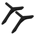 thumbnail image 1 of Minkissy 1Set Space Saving Black TV Stand Legs Replacement Universal Plastic Base for Various Televisions, 1 of 8