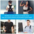 thumbnail image 3 of Belt Men Women Elastic Adjustable Shoulder Brace Waist Belt Back Support Posture Corrector, 3 of 8