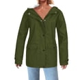 thumbnail image 2 of Posijego Imperméables P-4TG pour Femmes Légers Imperméables Manteau de Pluie Coupe-Vent Extérieur Voyage Randonnée Veste, 2 of 6