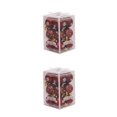 thumbnail image 3 of Decodeary 12piece Wedding New Year Navidad Pendant Ball Wide Application And Easy wine red 2Set, 3 of 6