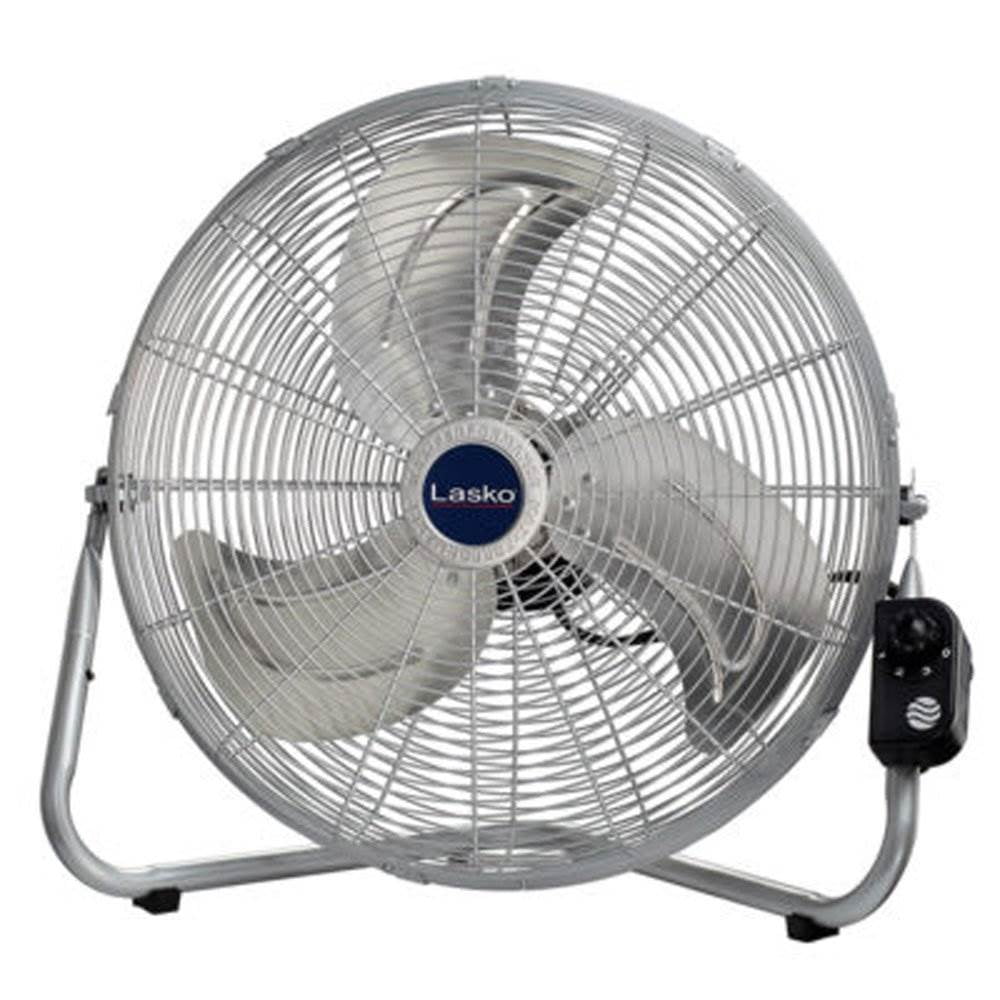 Lasko Performance Max Ventilateur Industriel à Haute Vélocité de 20 Pouces pour Plancher Ou Mur