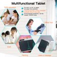 thumbnail image 4 of Moobody 10.1 Inch LCD Writing Tablet With PU Cover Magnetic Stylus Black Pink, 4 of 7
