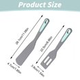 thumbnail image 3 of WHEANG Mini Service Spatula Curved Sugar Coated Spatula Heat Flexible Non Stick Silicone, 3 of 6