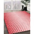 thumbnail image 3 of Ahgly Tapis Rectangulaire Lavable en Machine Intérieur Transitionnel Rouge Clair Rose, 2 Pieds x 3 Pieds, 3 of 7