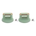 thumbnail image 1 of Transemion 2 Pcs Poignée de Couvercle en Verre Résistant aux Hautes Températures Accessoire Robuste pour Cuisiner Vert Clair, 1 of 6