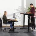 thumbnail image 3 of Costway 48" Electric Sit to Stand Desk Adjustable Workstation w/ Keyboard Tray, 3 of 10