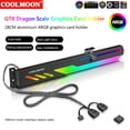 thumbnail image 3 of GT8 Graphics Card Support 5V 3pin ARGB GPU Holder Aluminum Alloy Shell Video Card Stand for ASUS/MSI/GIGABYTE/ASRock WHITE, 3 of 6