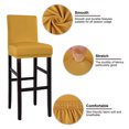 thumbnail image 3 of Stretch Bar Stool Cover for Bar Height Side Chair Slipcovers, 3 of 8