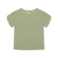 thumbnail image 4 of Yanlir 2025 Chemises d'Été pour Enfants Manches Raglan T-Shirt Graphique à Manches Courtes Haut à Col Rond T-Shirt pour Filles Tee Ample Décontracté Hauts (Vert, 9 Ans), 4 of 5