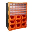 thumbnail image 1 of Almencla Components Parts Storage Cabinet with Drawers 15x6.3x18.7inch for Craft Room B, 1 of 8