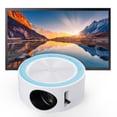 thumbnail image 5 of Projecteur de Films pour l'Extérieur Usemini, Projecteur Portable 1080P, Projecteur de Films Extérieur Projecteur Vidéo Led pour la Maison, Projecteur de Films avec Interface Usb et Télécommande, 5 of 5