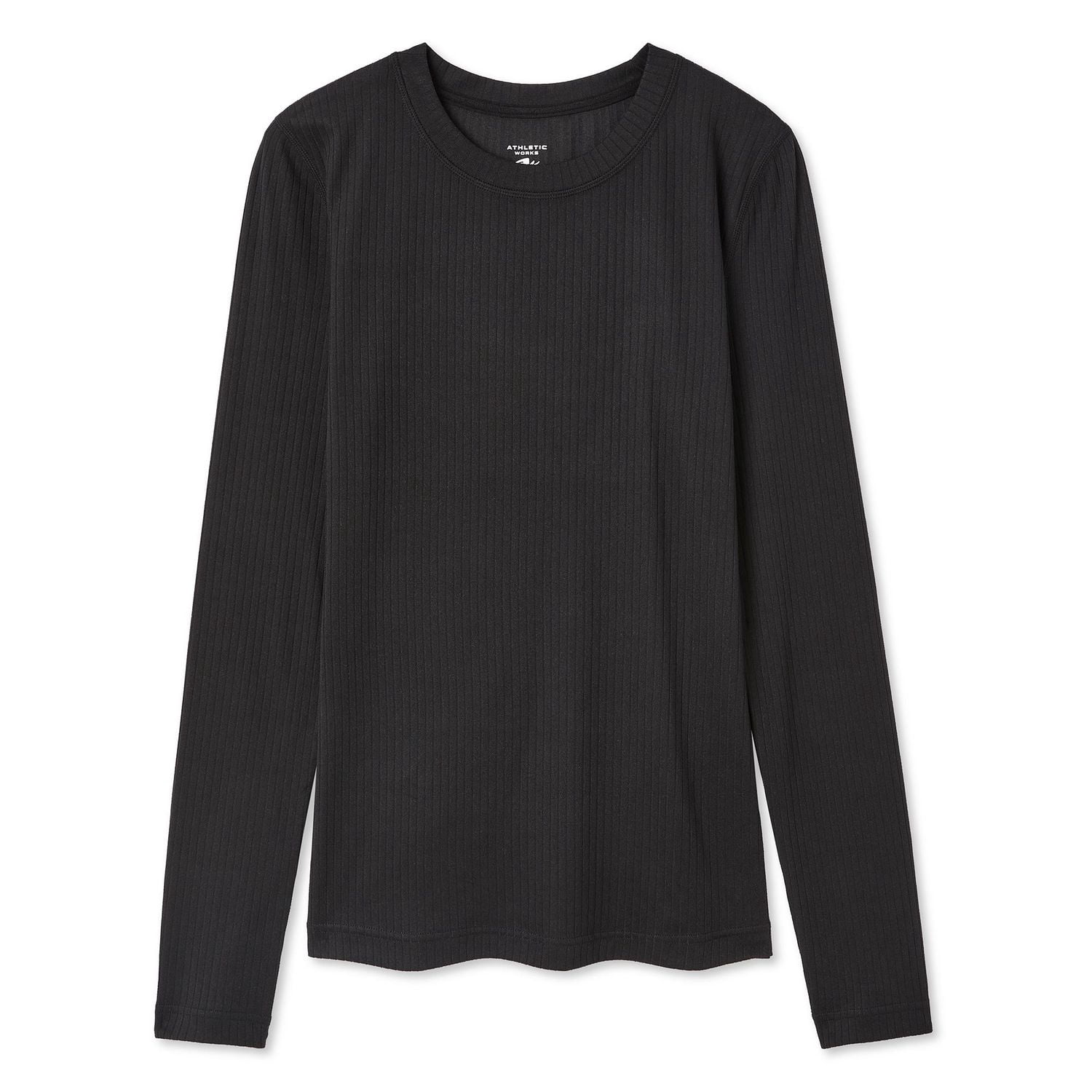 Athletic Works Women's Crew Neckline Thermal Top