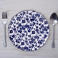 thumbnail image 1 of Mainstays 7.5" Pad printed salad plate wave shape, 1 of 3