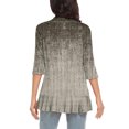 thumbnail image 4 of TIMIFIS Women's Casual Long Sleeve Open Front Lightweight Drape Cardigans-Gray-7-MFall, 4 of 6