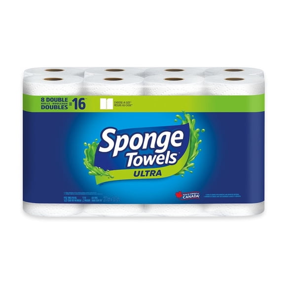 SpongeTowels Ulta Pro SpongeTowels® Ultra Choose-A-Size Double 4 x 8's 128sht