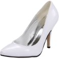 thumbnail image 2 of Ellie Shoes E-8400 4 Heel B Width Pump White / 12, 2 of 3