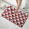 thumbnail image 4 of Meitianfacai Bath Mat Floor Rugs, Bathroom Water-Absorbing Mat Machine-Woven Carpet For Secure Grip Bedroom Entryway Rug Non-Slip Doorstep Foot Mat Non-slip Padding,Red, 4 of 9