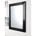 thumbnail image 3 of Brandt Works BM080M3 Black Satin Accent Mirror, 3 of 3