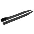 thumbnail image 2 of Rocker Splitters Winglet Diffuser Side Skirt Splitter Car Side Skirt Wing Spoiler 2pcs Car Side Skirt Splitter Lip Winglet Diffuser Universal 120cm/47.2in Glossy Black, 2 of 8