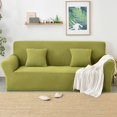 thumbnail image 2 of 2024 Jacquard Stretch Sofa Slipcover Textured Non Slip Couch Cover  Loveseat  Dark Gray, 2 of 6