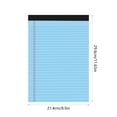 thumbnail image 3 of Cahier Papier A4 Ligne Horizontale Carnet Détachable Mémo Planificateur Blocs-Notes, 3 of 6