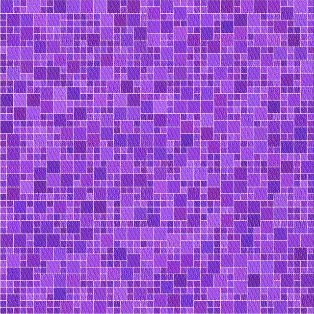 Ahgly Company Machine Washable Indoor Square Transitional Heliotrope Purple Area Rugs, 7' Square