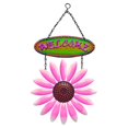 thumbnail image 4 of GROWTH TANK Hanging Flower Welcome Sign for Front Door Porch Plaque Decorative Pink, 4 of 9