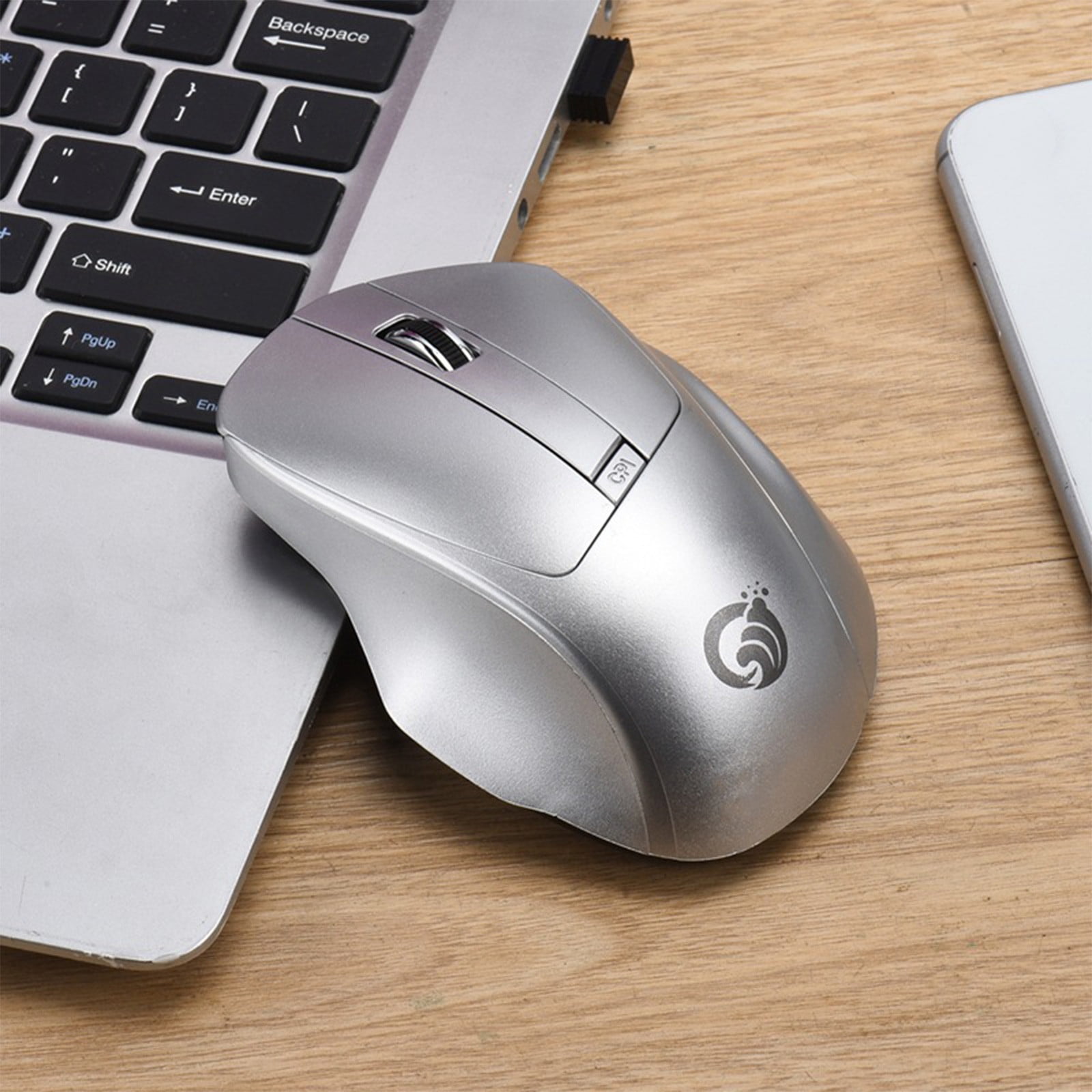 PEONAVET Wireless Mouses Wireless Mouses Wireless Mouse Office Business Mini Fashionable Silent Mouse Ergonomic Design Antis Fatigue Hand Smooths Movements