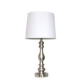 thumbnail image 3 of Elegant Designs Brushed Steel Three Pack Lamp Set (2 Table Lamps, 1 Floor Lamp), 3 of 3