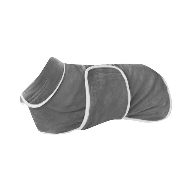 Hearth & Gear Thickened Winter Warm Bathrobe Soft Absorbent Towel Material After Bath Drying Robe Gown Cozy Comfortable Apparel For Small Medium Large Animals Pet Clothes Hangers for Closet Pet