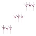 thumbnail image 4 of kurtrusly 3x Low Maintenance Artificial Flowers Enjoy Beautiful Decor Without Hassle purple 3Set, 4 of 6