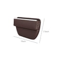 thumbnail image 3 of Suokom Car Seat Filler Organizer Multifunctional Car Seat Organizer Auto Console Side Storage Box Car Organizer Front Seat For Holding Phone Sunglasses Car Accessories, 3 of 6