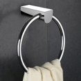 thumbnail image 2 of Avanities 7.09-in. W Round Stainless Steel Towel Ring In Chrome Color AI-34604, 2 of 3