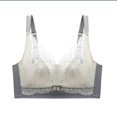 thumbnail image 1 of Birdeem Woman Color Comfortable Hollow Out Perspective Bra Underwear No Rims, 1 of 1