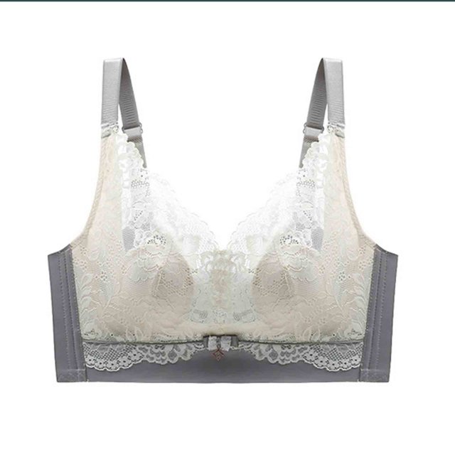 Birdeem Woman Color Comfortable Hollow Out Perspective Bra Underwear No Rims