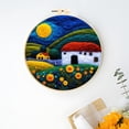 thumbnail image 4 of Vrorvz Beginner-Friendly Wool Felts Painting Needle Felts Kit with Embroidery Frame and Materials Suit DIY Craft Set for Home Decoration and Gift Suit Pack for Crafters, 4 of 5