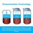 thumbnail image 4 of Mistaha Reusable Soda Can Topper Lid with Pressurization Technology and User-Friendly Operation - Purple Silicone Sealing Cap for Cola, Fizzy Drinks, Beer - Lightweight and Portable - Premium, 4 of 5
