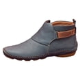 thumbnail image 1 of Bottes XZNGL pour Femmes Hiver Bottes d'Hiver pour Femmes Automne Hiver Bottines pour Femmes Bout Rond Talon Compensé Bas Bottes Chaussures Décontractées, 1 of 4