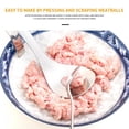 thumbnail image 4 of Stainless Steel Kitchen Utensils Meatball Maker Non-Stick Stainless Steel Meat Spoon Utensil Baller Meat Kit, 4 of 8