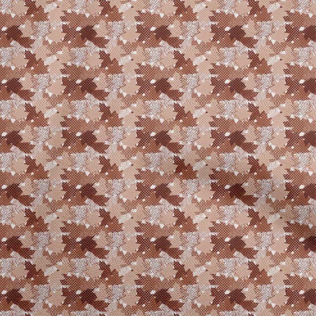 oneOone Cotton Poplin Brown Fabric Abstract Sewing Craft Projects Fabric Prints By Yard 56 Inch Wide