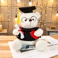 thumbnail image 2 of Graduation Bear Plush with Cap & Gown, Commemorative Stuffed Animal for Academic Achievements, Soft Educational Gift, 2 of 9