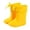 Yellow, variant on Fall/Winter Clothes, HVOBTTY Toddler's Waterproof Boots, Children's Rain Shoes Boys and Girls Feet Rain Boots Children Outdoor Home Rubber Shoes Rain Shoes Yellow, 24